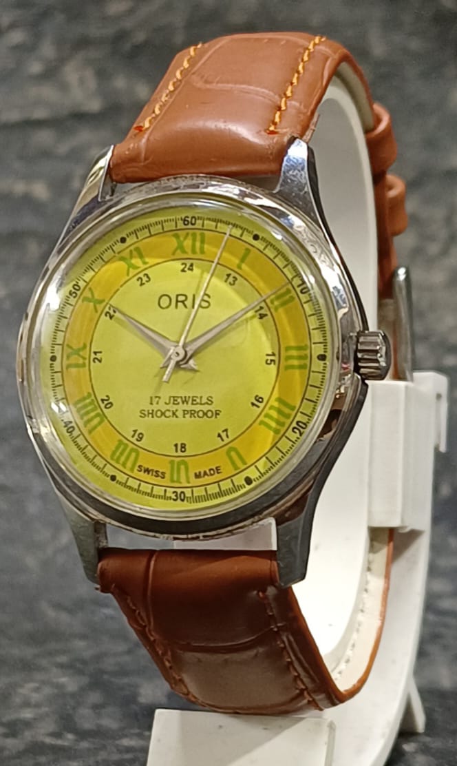 Oris ST96 Watch 17 Jewels Mechanical Hand Wind Swiss Made Movement