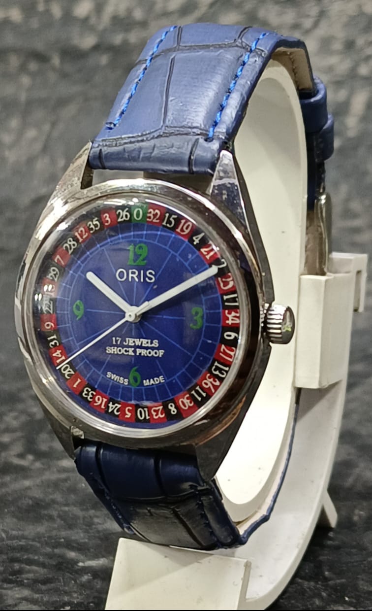 ORIS 17 Jewels FHF ST96 Vintage Mechanical Hand Wind Wristwatch